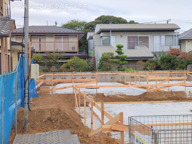 千葉県船橋市習志野台５丁目の新築戸建て基礎写真 2025年10月8日撮影