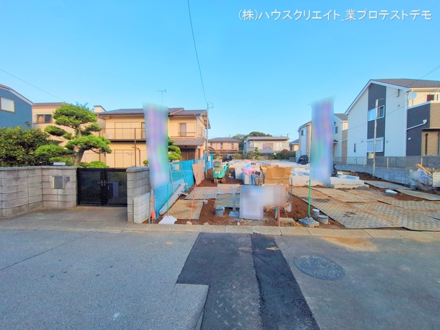 千葉県船橋市習志野台５丁目の新築戸建て基礎写真 2025年10月29日撮影