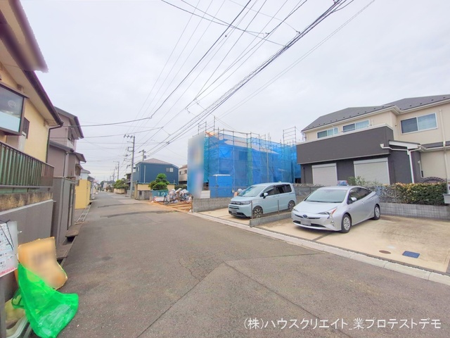 千葉県船橋市習志野台５丁目の新築戸建て上棟写真 2025年11月12日撮影