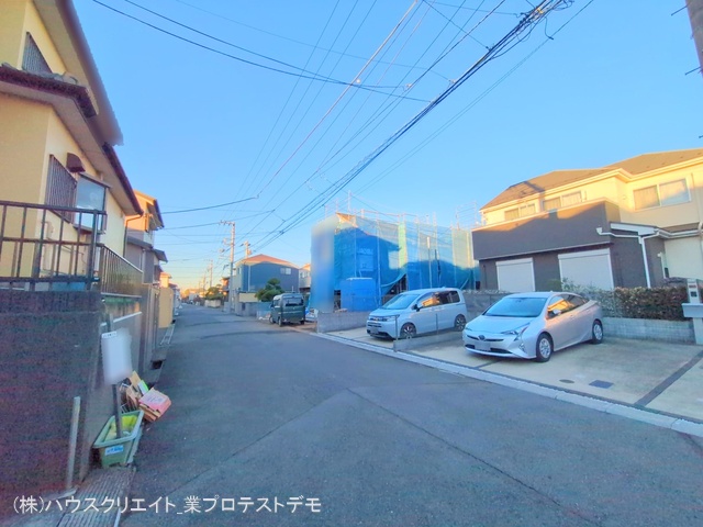 千葉県船橋市習志野台５丁目の新築戸建てシート写真 2025年12月4日撮影
