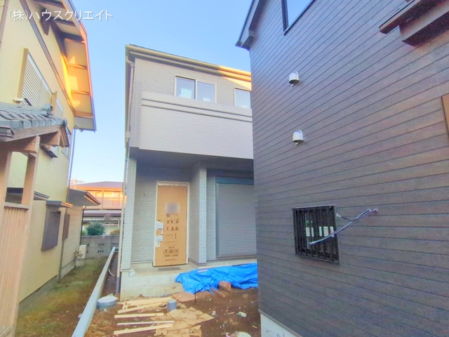 千葉県船橋市習志野台5丁目の新築戸建て外構写真 2025年12月16日撮影