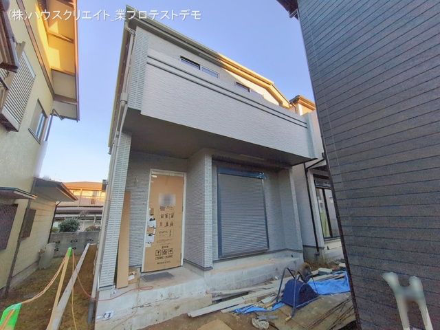 千葉県船橋市習志野台５丁目の新築戸建て外構写真 2026年1月8日撮影