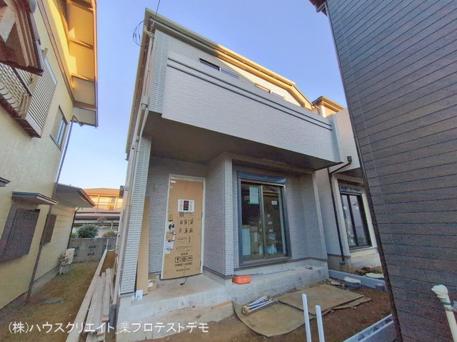 千葉県船橋市習志野台５丁目の新築戸建て外構写真 2026年1月21日撮影