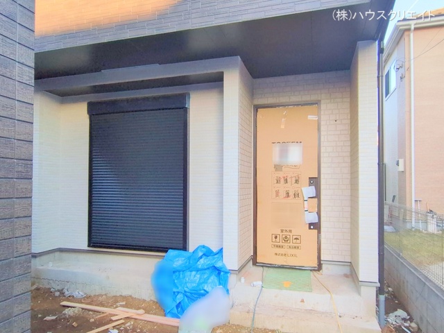 千葉県船橋市習志野台5丁目の新築戸建て外構写真 2025年12月16日撮影