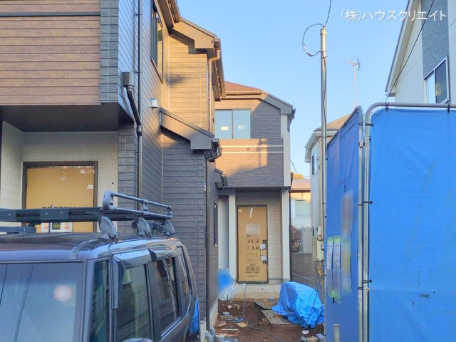 千葉県船橋市習志野台5丁目の新築戸建て外構写真 2025年12月16日撮影