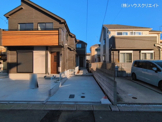 千葉県船橋市習志野台5丁目の新築戸建て完成写真 2026年3月4日撮影