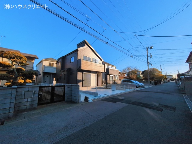 千葉県船橋市習志野台5丁目の新築戸建て完成写真 2026年3月4日撮影