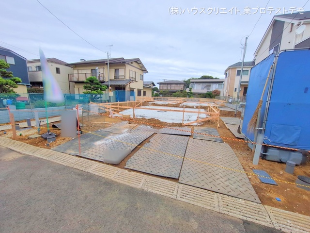 千葉県船橋市習志野台５丁目の新築戸建て基礎写真 2025年10月8日撮影