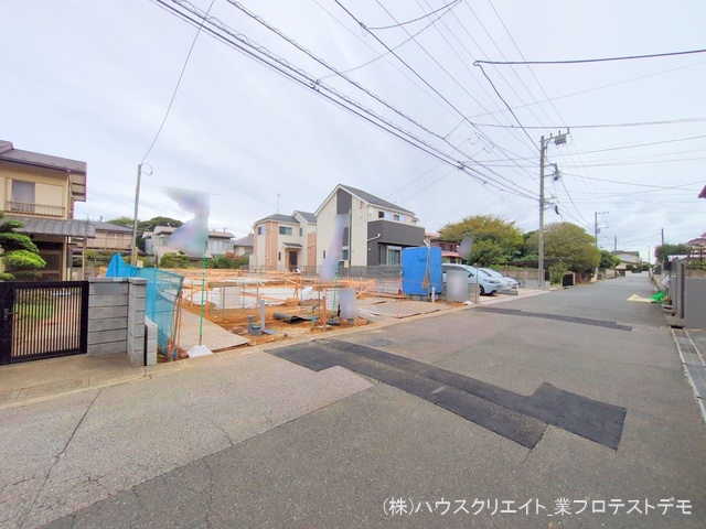 千葉県船橋市習志野台５丁目の新築戸建て基礎写真 2025年10月8日撮影
