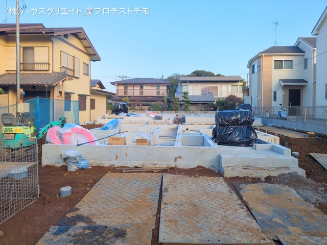 千葉県船橋市習志野台５丁目の新築戸建て基礎写真 2025年10月29日撮影