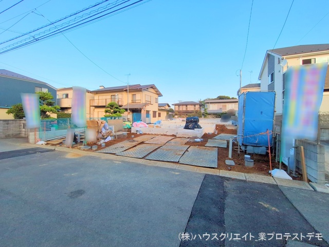 千葉県船橋市習志野台５丁目の新築戸建て基礎写真 2025年10月29日撮影