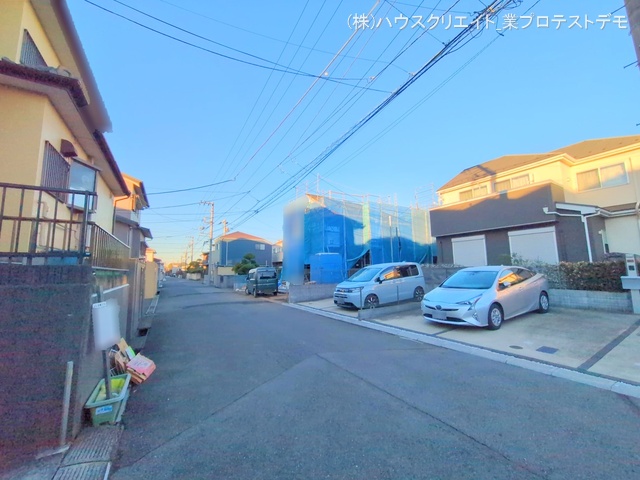 千葉県船橋市習志野台５丁目の新築戸建てシート写真 2025年12月4日撮影