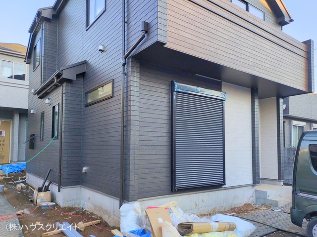 千葉県船橋市習志野台5丁目の新築戸建て外構写真 2025年12月16日撮影