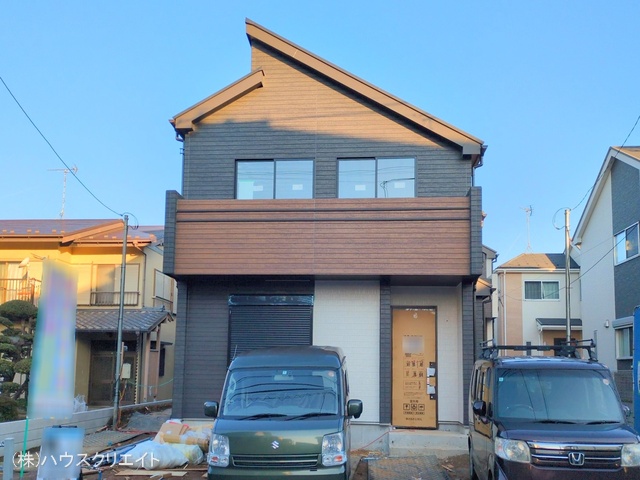 千葉県船橋市習志野台5丁目の新築戸建て外構写真 2025年12月16日撮影