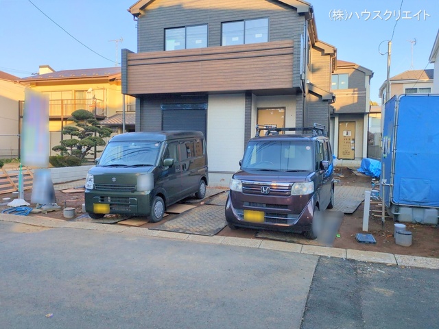 千葉県船橋市習志野台5丁目の新築戸建て外構写真 2025年12月16日撮影