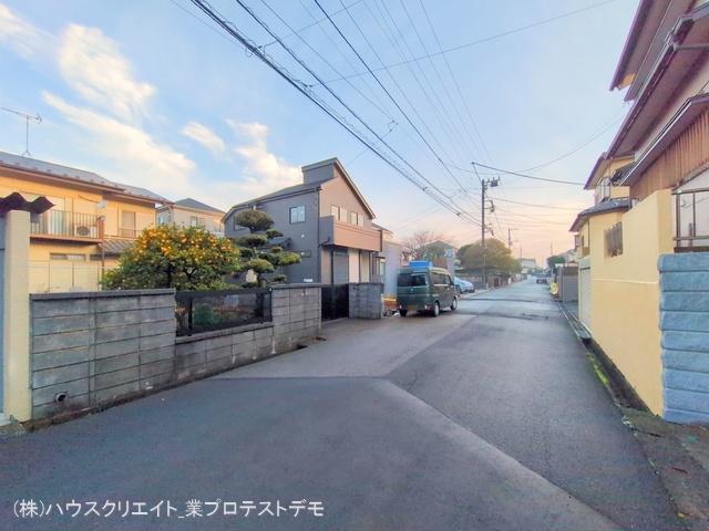 千葉県船橋市習志野台５丁目の新築戸建て外構写真 2025年12月24日撮影