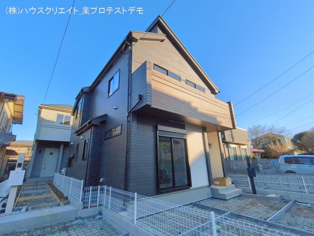 千葉県船橋市習志野台５丁目の新築戸建て外構写真 2026年2月18日撮影