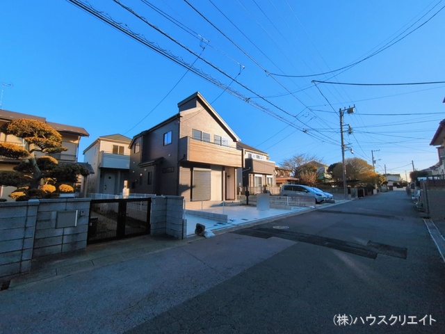 千葉県船橋市習志野台5丁目の新築戸建て完成写真 2026年3月4日撮影