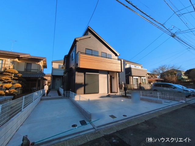 千葉県船橋市習志野台5丁目の新築戸建て完成写真 2026年3月4日撮影