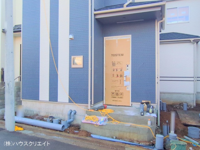 千葉県船橋市丸山３丁目の新築戸建て外構写真 2025年12月14日撮影