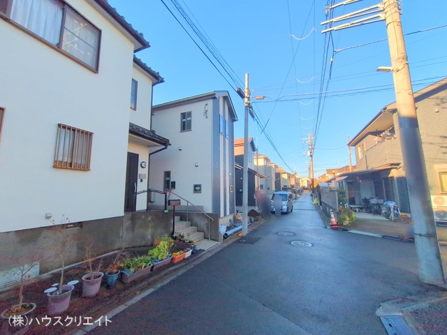 千葉県船橋市丸山３丁目の新築戸建て外構写真 2025年12月14日撮影