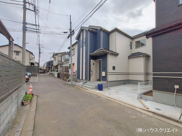 千葉県船橋市丸山３丁目の新築戸建て完成写真 2026年2月23日撮影