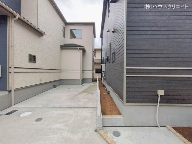 千葉県船橋市丸山３丁目の新築戸建て完成写真 2026年2月23日撮影