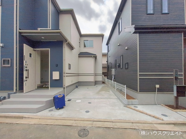 千葉県船橋市丸山３丁目の新築戸建て完成写真 2026年2月23日撮影