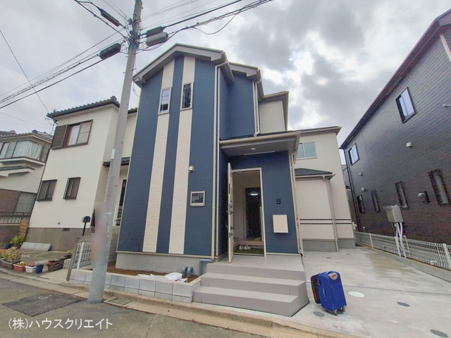 千葉県船橋市丸山３丁目の新築戸建て完成写真 2026年2月23日撮影