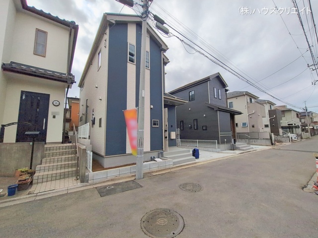千葉県船橋市丸山３丁目の新築戸建て完成写真 2026年2月23日撮影