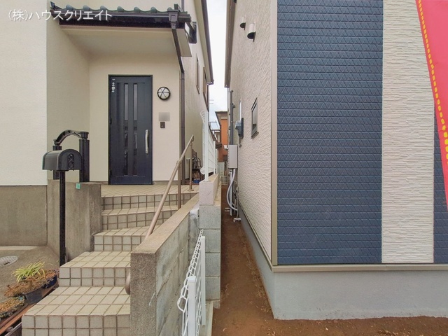 千葉県船橋市丸山３丁目の新築戸建て完成写真 2026年2月23日撮影