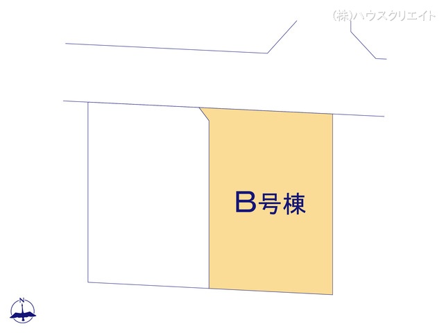 千葉県船橋市丸山３丁目の新築戸建て全体区画図 ※図面と異なる場合は現況を優先