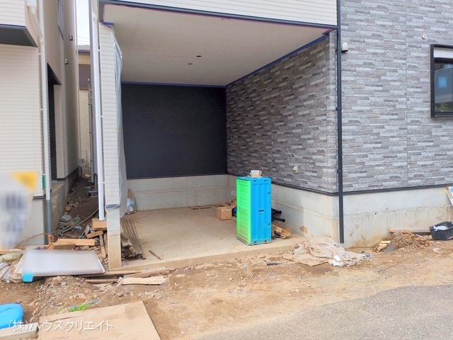 千葉県船橋市前原西1丁目の新築戸建て外構写真 2025年11月4日撮影