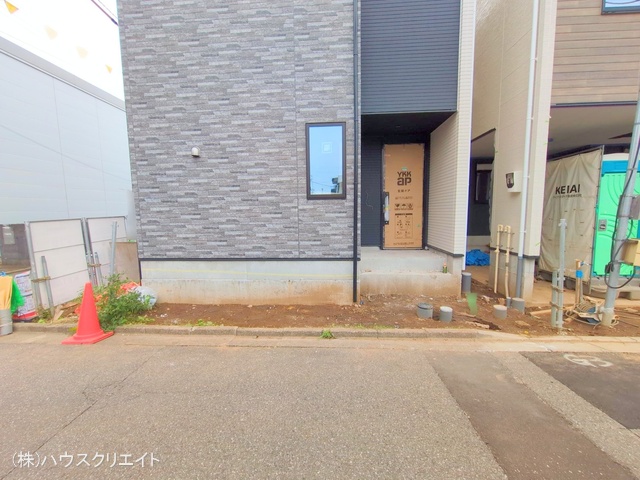 千葉県船橋市前原西1丁目の新築戸建て外構写真 2025年11月4日撮影