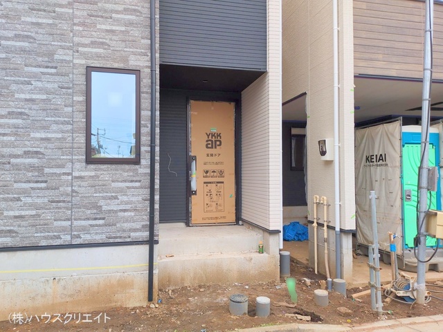 千葉県船橋市前原西1丁目の新築戸建て外構写真 2025年11月4日撮影