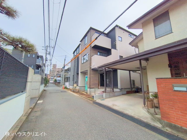 千葉県船橋市前原西1丁目の新築戸建て外構写真 2025年11月4日撮影