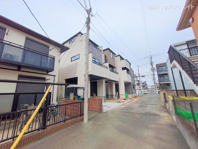 千葉県船橋市前原西1丁目の新築戸建て外構写真 2025年11月4日撮影