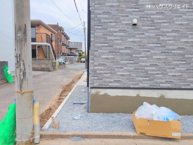 千葉県船橋市前原西1丁目の新築戸建て完成写真 2025年11月26日撮影