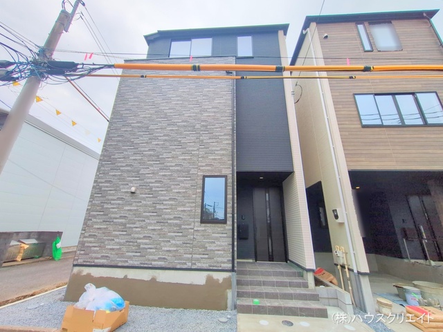 千葉県船橋市前原西1丁目の新築戸建て完成写真 2025年11月26日撮影