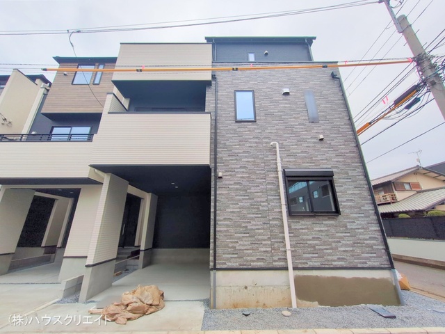 千葉県船橋市前原西1丁目の新築戸建て完成写真 2025年11月26日撮影