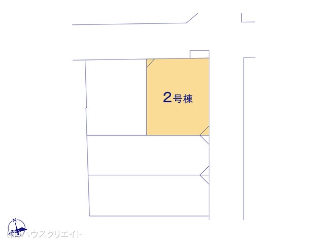 千葉県船橋市前原西1丁目の新築戸建て全体区画図 ※図面と異なる場合は現況を優先
