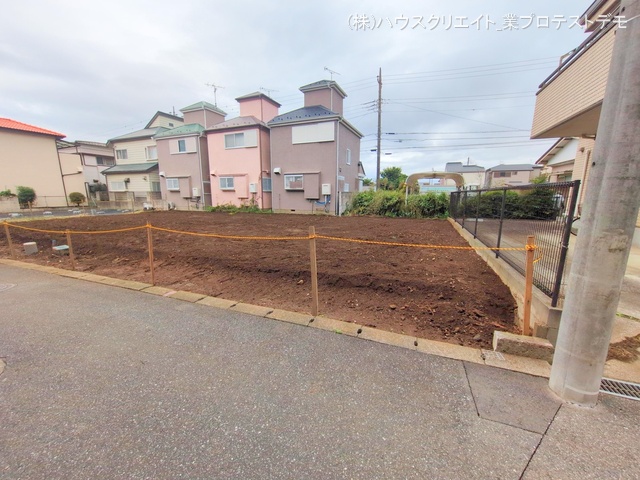 千葉県鎌ケ谷市北中沢２丁目の新築戸建て更地・土地写真 2025年10月20日撮影
