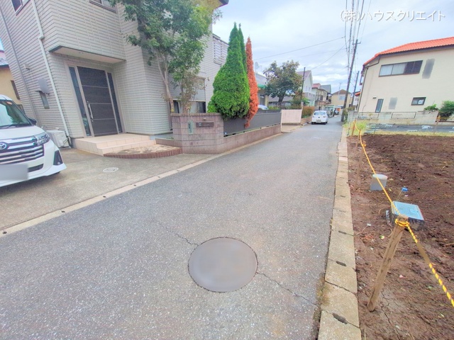 千葉県鎌ケ谷市北中沢２丁目の新築戸建て更地・土地写真 2025年10月20日撮影