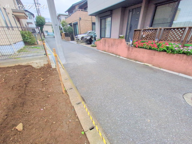千葉県鎌ケ谷市北中沢２丁目の新築戸建て更地・土地写真 2025年10月20日撮影
