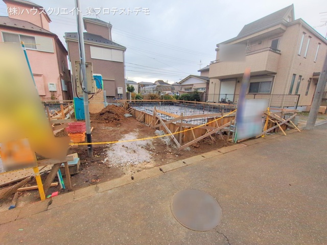 千葉県鎌ケ谷市北中沢２丁目の新築戸建て基礎写真 2025年11月17日撮影
