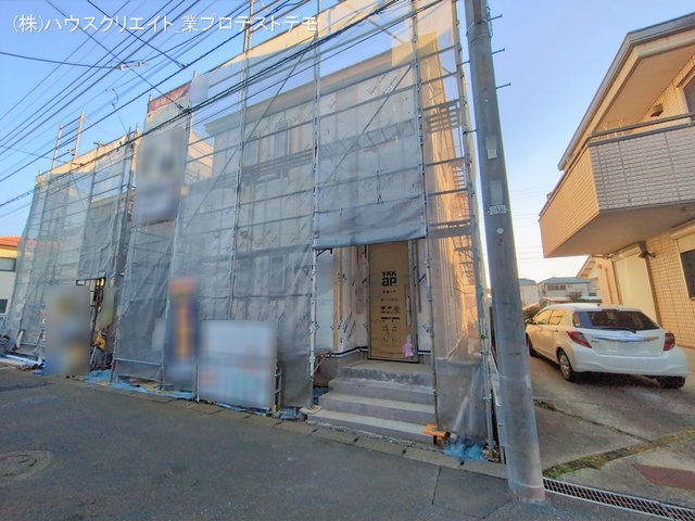 千葉県鎌ケ谷市北中沢２丁目の新築戸建てシート写真 2026年1月5日撮影