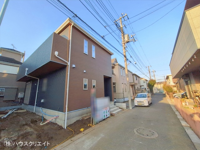 千葉県鎌ケ谷市北中沢２丁目の新築戸建て外構写真 2026年1月19日撮影
