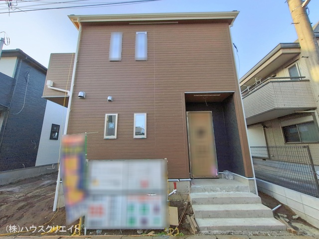 千葉県鎌ケ谷市北中沢２丁目の新築戸建て外構写真 2026年1月19日撮影