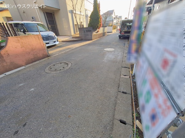 千葉県鎌ケ谷市北中沢２丁目の新築戸建て外構写真 2026年1月19日撮影