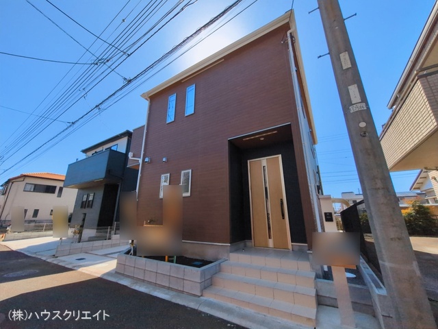 千葉県鎌ケ谷市北中沢２丁目の新築戸建て完成写真 2026年3月4日撮影